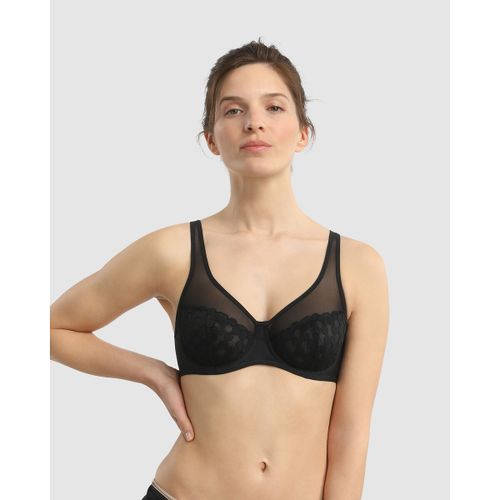 Reggiseno Avvolgente Generous Broderie Donna Taglie 4 B - dim - Modalova