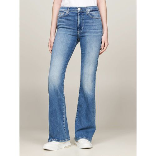 Jeans Flare Sylvia, Vita Alta Donna Taglie W25 L30 (US) - 38 (IT) - tommy jeans - Modalova