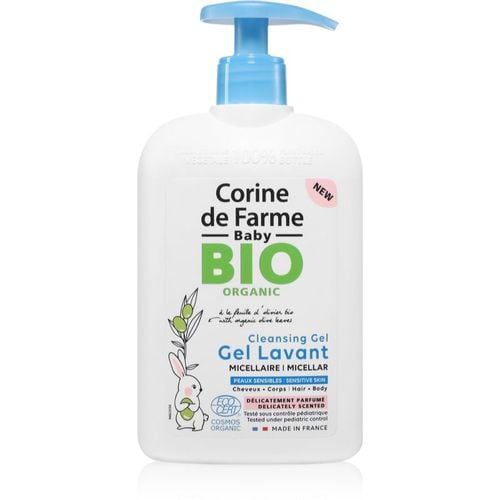 Baby BIO Cleansing Gel gel micelar para cuerpo y cabello para niños 500 ml - Corine de farme - Modalova