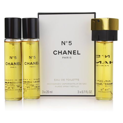 N°5 Eau de Toilette da donna 3x20 ml - Chanel - Modalova