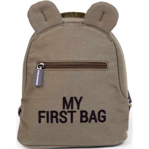 My First Bag Canvas Khaki mochila infantil 23 x 7 x 23 cm 1 ud - Childhome - Modalova