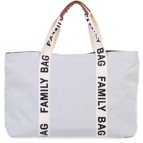 Family Bag Canvas Off White borsa da viaggio 55 x 40 x 18 cm 1 pz - Childhome - Modalova