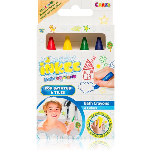 INKEE Bath Crayons lápices de colores de baño 4 ud - Craze - Modalova