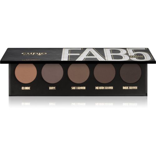 Brow-Me! Fab5 paleta de sombras en polvo para las cejas 5x1 g - Cupio - Modalova