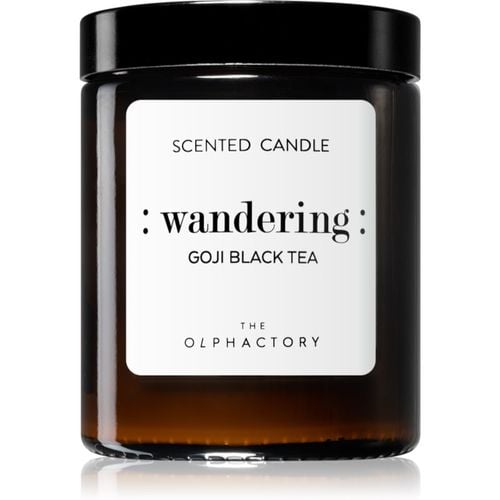 The Olphactory Goji Black Tea vela perfumada Wandering 135 g - Ambientair - Modalova