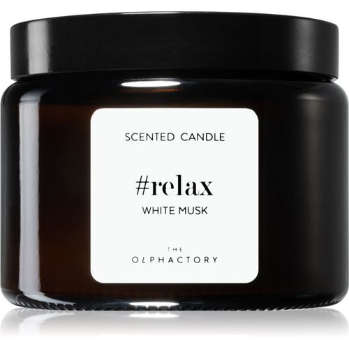 The Olphactory White Musk candela profumata (brown) Relax 360 g - Ambientair - Modalova