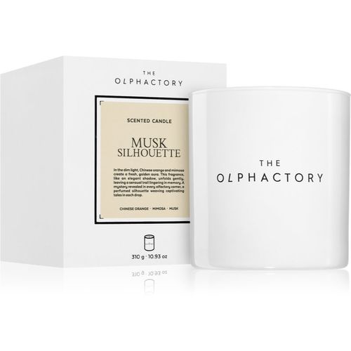 The Olphactory White Insignia Musk Silhouette candela profumata 310 g - Ambientair - Modalova