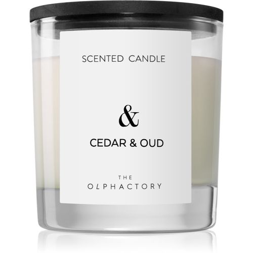 The Olphactory Cedar & Oud candela profumata 200 g - Ambientair - Modalova