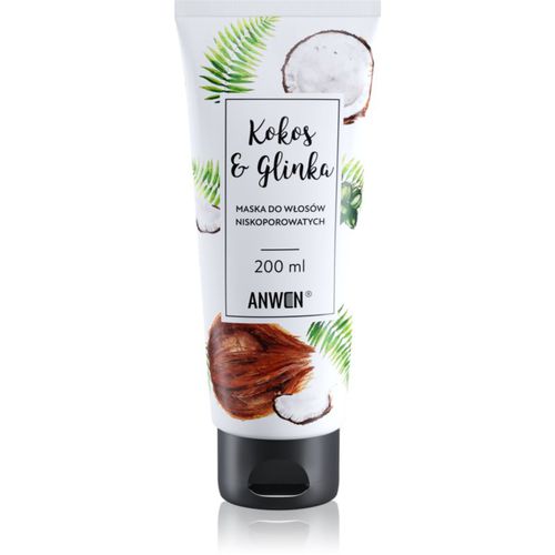 Coconut & Clay Maske für die Haare Low Porosity 200 ml - Anwen - Modalova