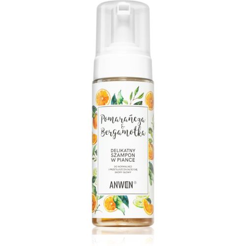 Orange & Bergamot mousse detergente per capelli normali e grassi 170 ml - Anwen - Modalova