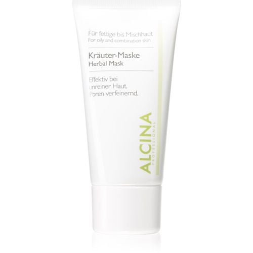 For Oily Skin Kräutermaske gegen ein glänzendes Gesicht und erweiterte Poren 50 ml - Alcina - Modalova