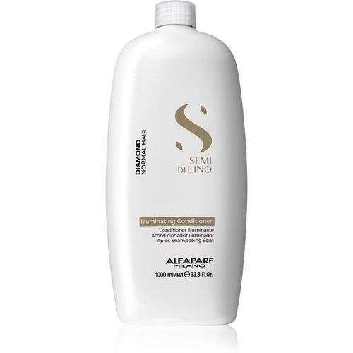 Semi di Lino Diamond Illuminating aufhellender Conditioner für Glanz und problemlose Kämmbarkeit der Haare 1000 ml - Alfaparf Milano - Modalova