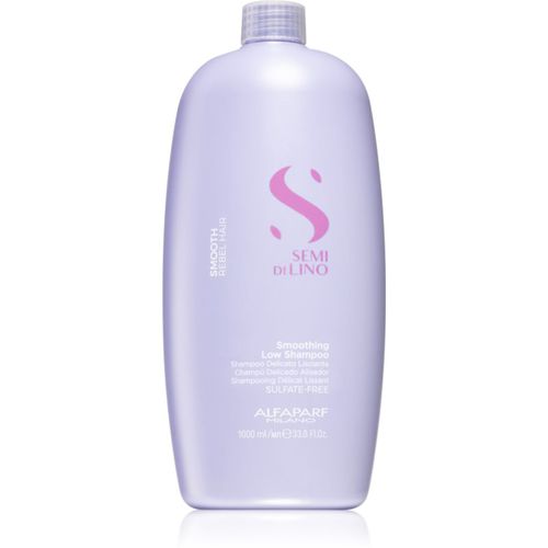 Semi di Lino Smooth glättendes Shampoo für unnachgiebige und strapaziertes Haar 1000 ml - Alfaparf Milano - Modalova