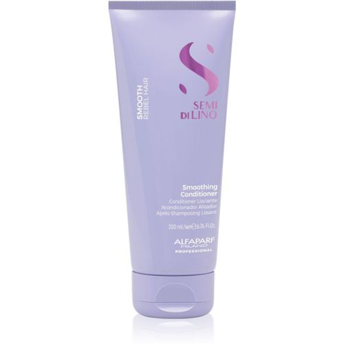 Semi di Lino Smooth acondicionador alisador para cabello encrespado y rebelde 200 ml - Alfaparf Milano - Modalova