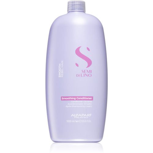 Semi di Lino Smooth acondicionador alisador para cabello encrespado y rebelde 1000 ml - Alfaparf Milano - Modalova