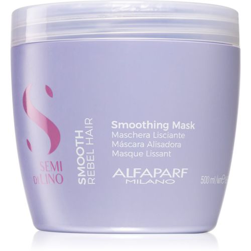 Semi di Lino Smooth glättende Maske für unnachgiebige und strapaziertes Haar 500 ml - Alfaparf Milano - Modalova