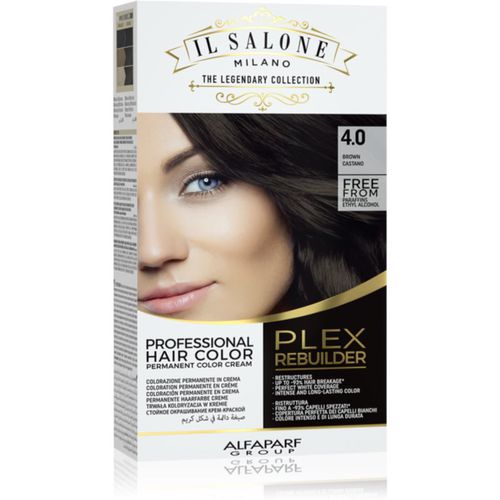 Il Salone Milano Plex Rebuilder tinte permanente para cabello tono 4.0 - Brown 1 ud - Alfaparf Milano - Modalova