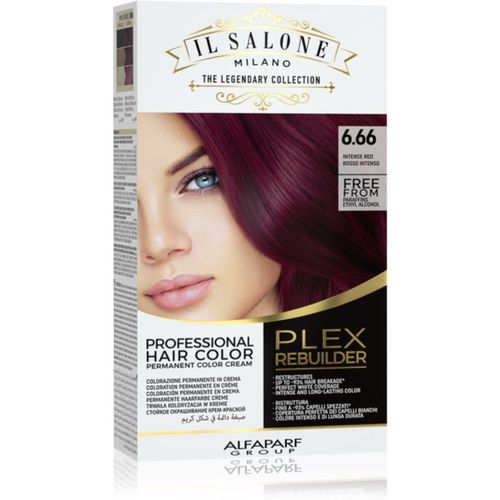 Il Salone Milano Plex Rebuilder tinta permanente per capelli colore 6.66 - Intense Red 1 pz - Alfaparf Milano - Modalova