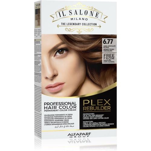 Il Salone Milano Plex Rebuilder tinte permanente para cabello tono 6.77 - Dark Chocolate Blonde 1 ud - Alfaparf Milano - Modalova