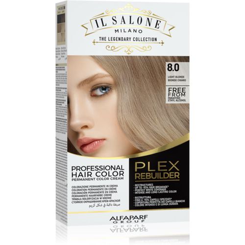 Il Salone Milano Plex Rebuilder tinte permanente para cabello tono 8.0 - Light Blonde 1 ud - Alfaparf Milano - Modalova