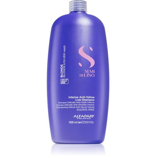 Semi di Lino Blonde champú tonificante para cabello rubio y con mechas 1000 ml - Alfaparf Milano - Modalova