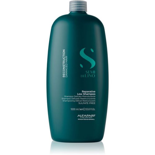 Semi di Lino Reconstruction Reparative champú reparador para cabello maltratado o dañado 1000 ml - Alfaparf Milano - Modalova