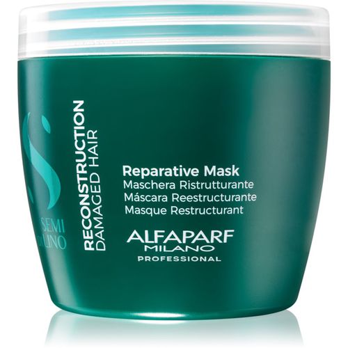 Semi di Lino Reconstruction Reparative mascarilla revitalizante para cabello dañado 500 ml - Alfaparf Milano - Modalova