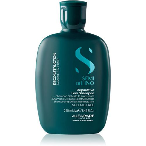 Semi di Lino Reconstruction Reparative champú reparador para cabello maltratado o dañado 250 ml - Alfaparf Milano - Modalova