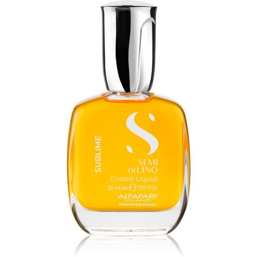 Semi di Lino Sublime Cristalli aceite hidratante para dar brillo y suavidad al cabello 30 ml - Alfaparf Milano - Modalova