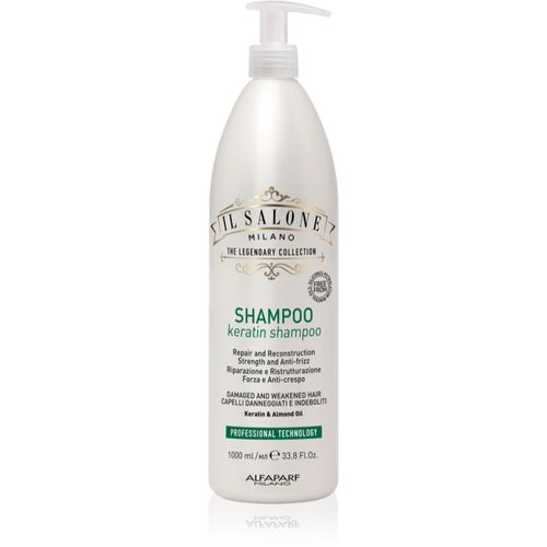 Il Salone Milano Keratin champú reparador para cabello maltratado o dañado 1000 ml - Alfaparf Milano - Modalova