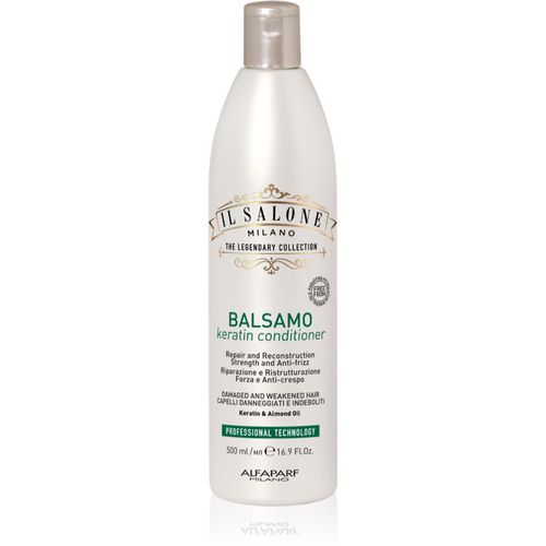 Il Salone Milano Keratin acondicionador renovador para cabello maltratado o dañado 500 ml - Alfaparf Milano - Modalova