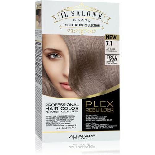 Il Salone Milano Plex Rebuilder tinte permanente para cabello tono 7,1 - Ash Blonde 1 ud - Alfaparf Milano - Modalova