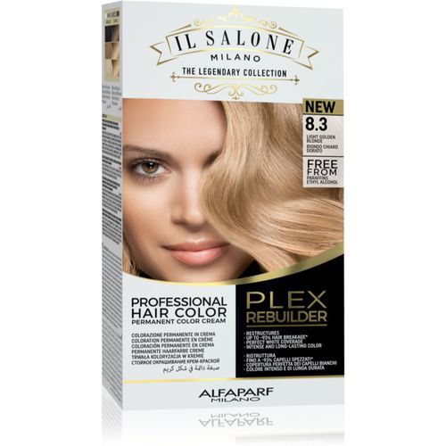 Il Salone Milano Plex Rebuilder tinte permanente para cabello tono 8,3 - Light Golden Blonde 1 ud - Alfaparf Milano - Modalova