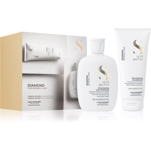 Semi di Lino Diamond lote de regalo (para dar brillo y suavidad al cabello) - Alfaparf Milano - Modalova