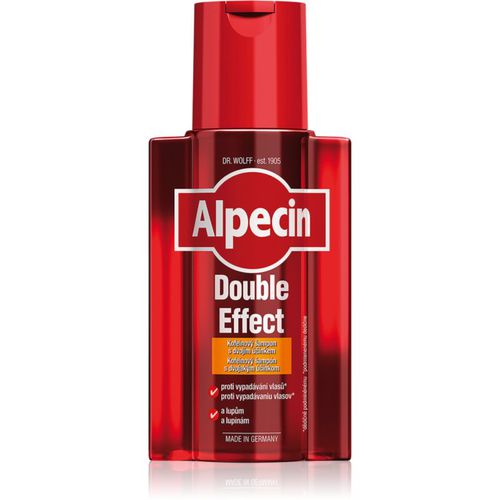 Double Effect champú para hombre con cafeína anticaspa y anticaída 200 ml - Alpecin - Modalova