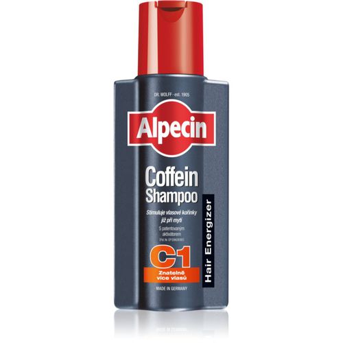 Hair Energizer Coffein Shampoo C1 champú para hombre con cafeína estimulante del crecimiento del cabello 250 ml - Alpecin - Modalova