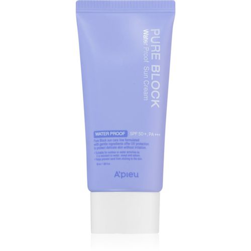 Pure Block crema solar resistente al agua para rostro SPF 50+ 50 ml - A’pieu - Modalova