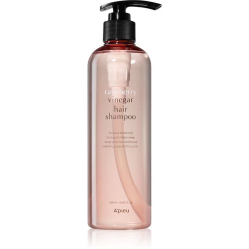 Raspberry Vinegar hydratisierendes Shampoo für fettige und irritierte Kopfhaut 500 ml - A’pieu - Modalova