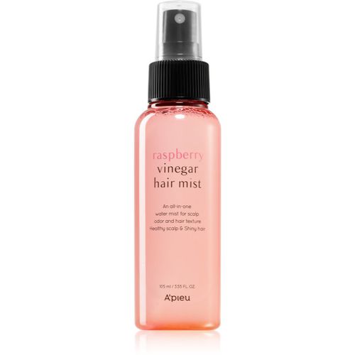 Raspberry Vinegar spray con queratina para cabello maltratado y cuero cabelludo 105 ml - A’pieu - Modalova