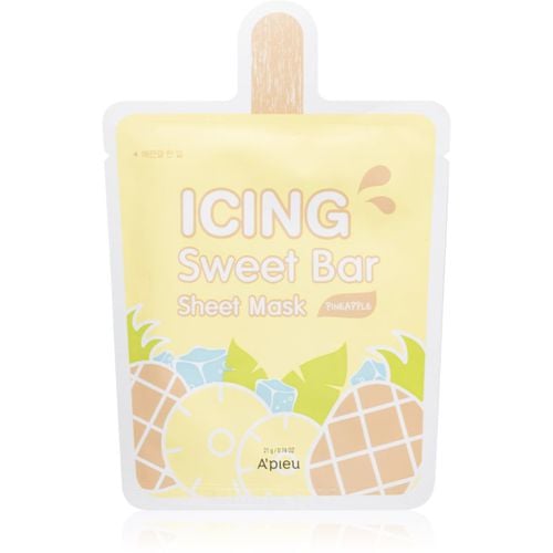 Icing Sweet Bar Mask Pineapple mascarilla hoja con efecto refrescante 21 g - A’pieu - Modalova