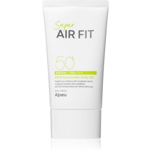 Super Air Fit Daily Ex mineralisches Bräunungsfluid für das Gesicht SPF 50+ 50 ml - A’pieu - Modalova