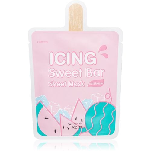 Icing Sweet Bar Mask Watermelon mascarilla nutriente en forma de hoja 21 g - A’pieu - Modalova