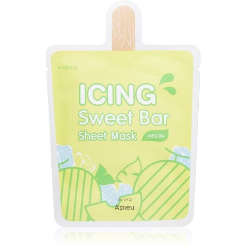 Icing Sweet Bar Mask Melon Beruhigende Tuchmaske 21 g - A’pieu - Modalova