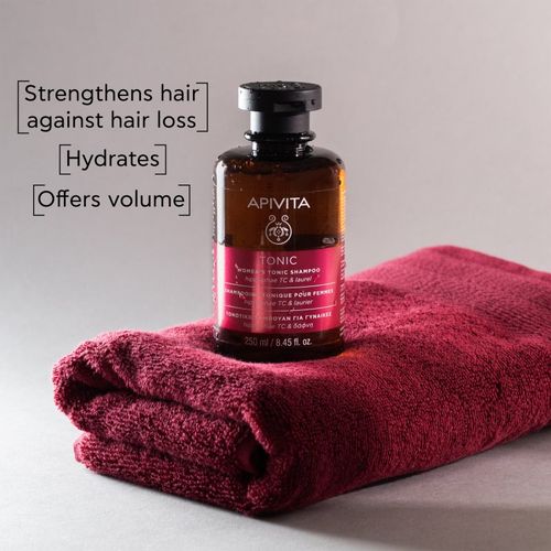 Tonic Women's Tonic Shampoo champú anticaída 250 ml - Apivita - Modalova