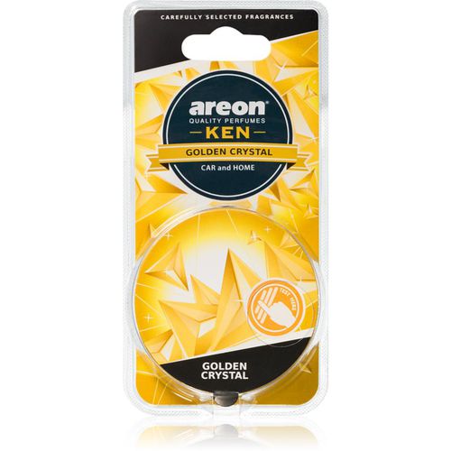 Ken Golden Crystal ambientador de coche para ventilación 30 g - Areon - Modalova