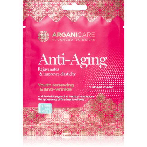 Anti-Aging Sheet Mask maschera in tessuto rassodante 1 pz - Arganicare - Modalova