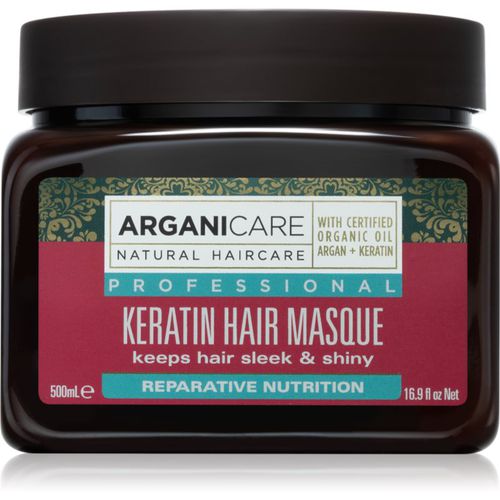 Keratin mascarilla nutritiva para cabello 500 ml - Arganicare - Modalova