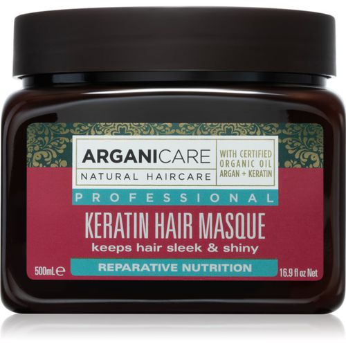 Keratin maschera per capelli nutriente 500 ml - Arganicare - Modalova