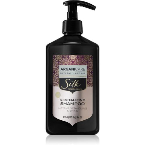 Silk Protein champú revitalizante para dar brillo al cabello apagado 400 ml - Arganicare - Modalova