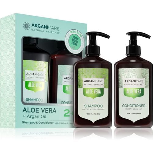 Aloe vera Duo Box lote de regalo (con efecto humectante) - Arganicare - Modalova